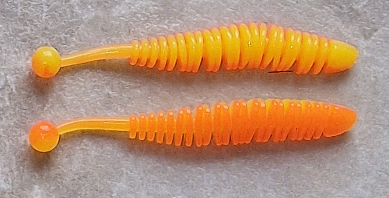 10 Stück Squirly mit 47 mm in Hot Orange